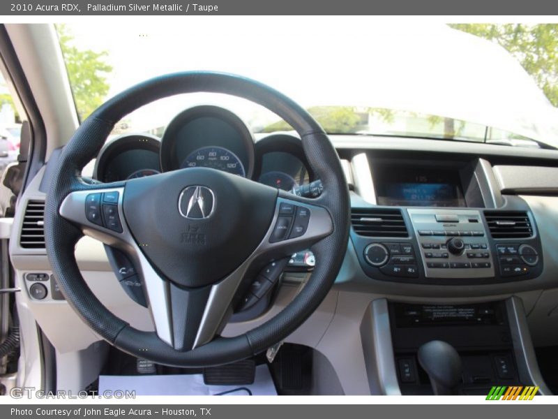 Palladium Silver Metallic / Taupe 2010 Acura RDX