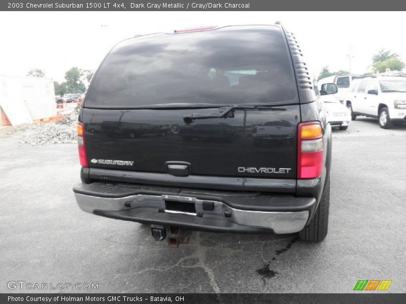 Dark Gray Metallic / Gray/Dark Charcoal 2003 Chevrolet Suburban 1500 LT 4x4