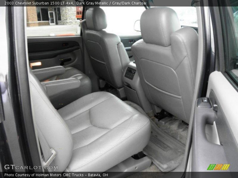 Dark Gray Metallic / Gray/Dark Charcoal 2003 Chevrolet Suburban 1500 LT 4x4