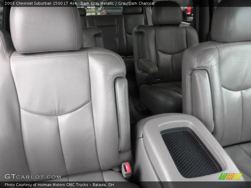 Dark Gray Metallic / Gray/Dark Charcoal 2003 Chevrolet Suburban 1500 LT 4x4