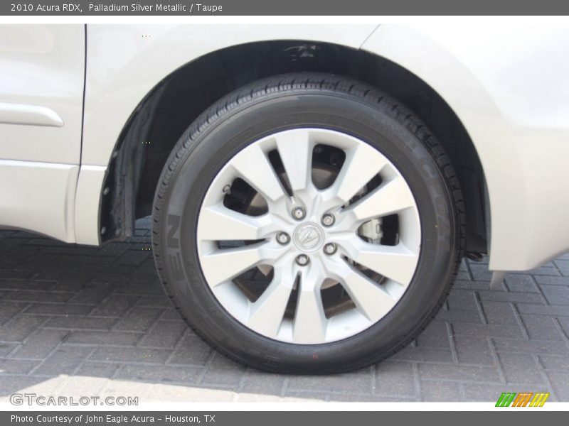 Palladium Silver Metallic / Taupe 2010 Acura RDX