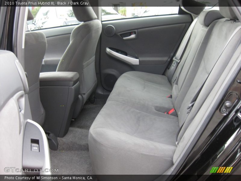 Black / Dark Gray 2010 Toyota Prius Hybrid III