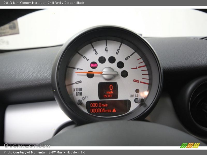 Chili Red / Carbon Black 2013 Mini Cooper Hardtop