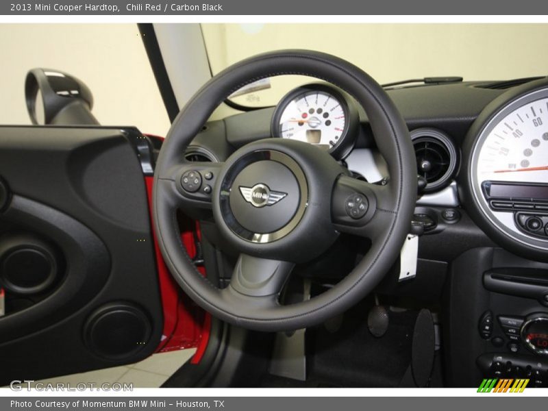 Chili Red / Carbon Black 2013 Mini Cooper Hardtop
