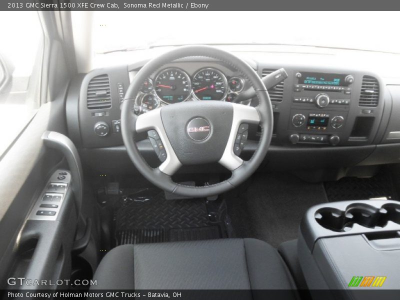 Sonoma Red Metallic / Ebony 2013 GMC Sierra 1500 XFE Crew Cab