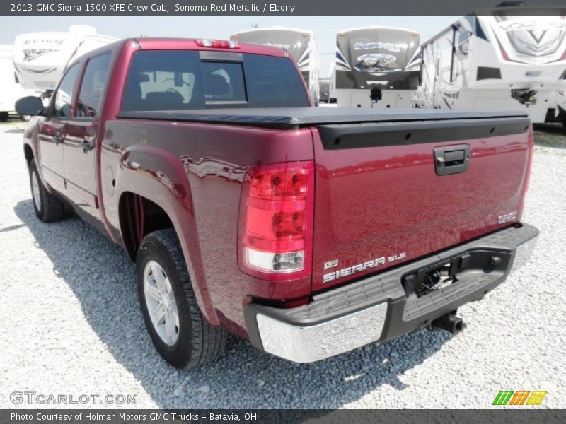Sonoma Red Metallic / Ebony 2013 GMC Sierra 1500 XFE Crew Cab