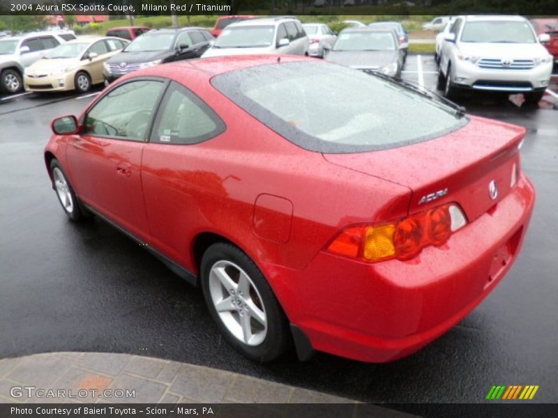  2004 RSX Sports Coupe Milano Red