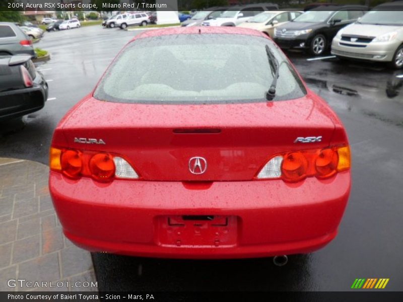 Milano Red / Titanium 2004 Acura RSX Sports Coupe