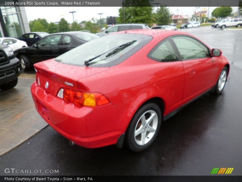  2004 RSX Sports Coupe Milano Red