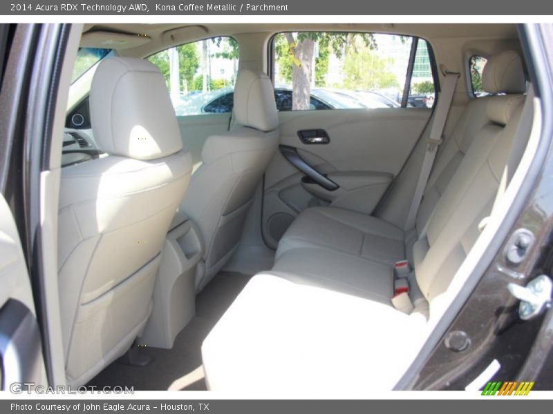 Kona Coffee Metallic / Parchment 2014 Acura RDX Technology AWD