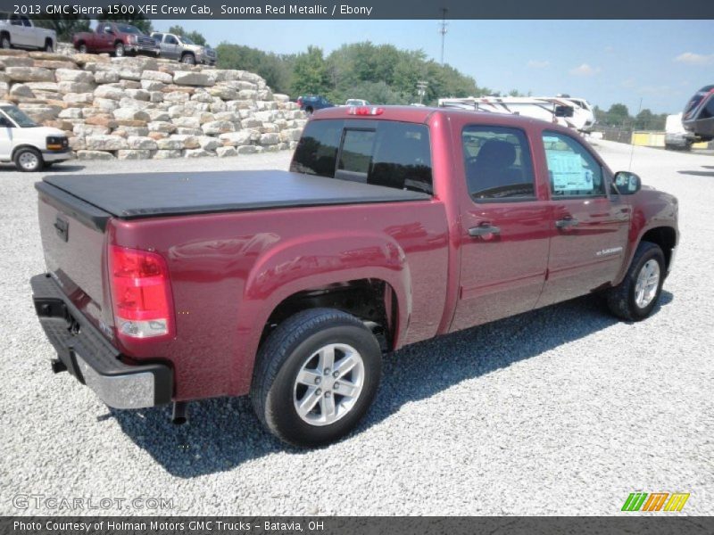 Sonoma Red Metallic / Ebony 2013 GMC Sierra 1500 XFE Crew Cab