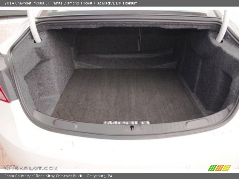 White Diamond Tricoat / Jet Black/Dark Titanium 2014 Chevrolet Impala LT