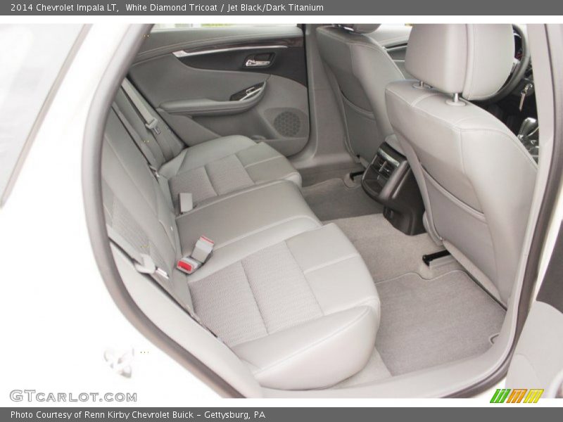 White Diamond Tricoat / Jet Black/Dark Titanium 2014 Chevrolet Impala LT