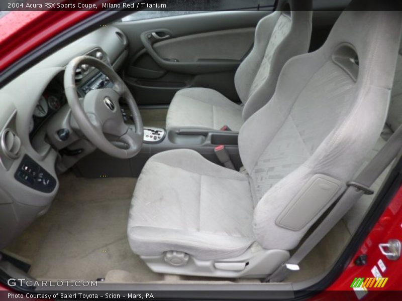 Front Seat of 2004 RSX Sports Coupe