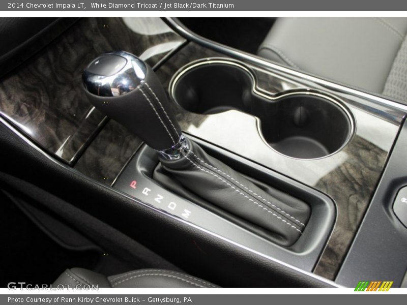 White Diamond Tricoat / Jet Black/Dark Titanium 2014 Chevrolet Impala LT