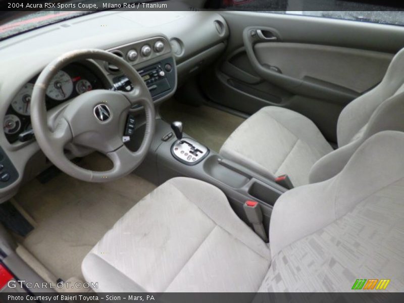 Titanium Interior - 2004 RSX Sports Coupe 