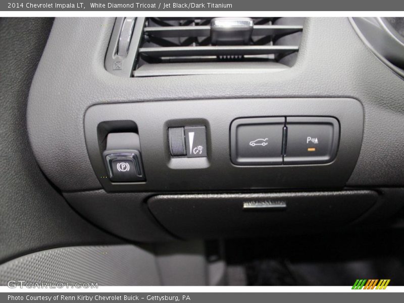 White Diamond Tricoat / Jet Black/Dark Titanium 2014 Chevrolet Impala LT
