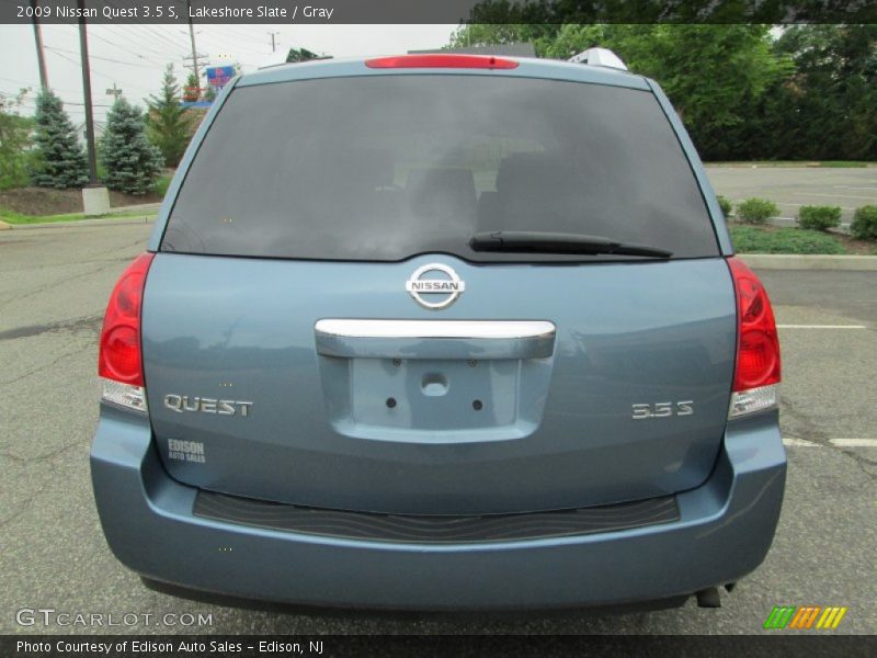 Lakeshore Slate / Gray 2009 Nissan Quest 3.5 S