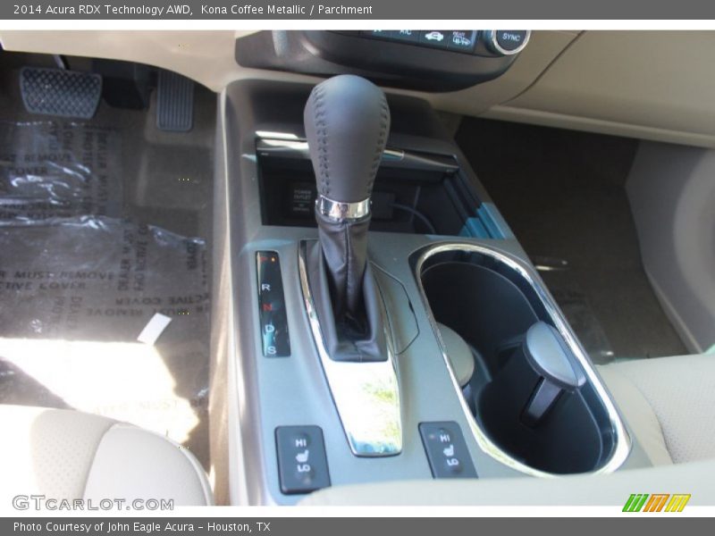 Kona Coffee Metallic / Parchment 2014 Acura RDX Technology AWD