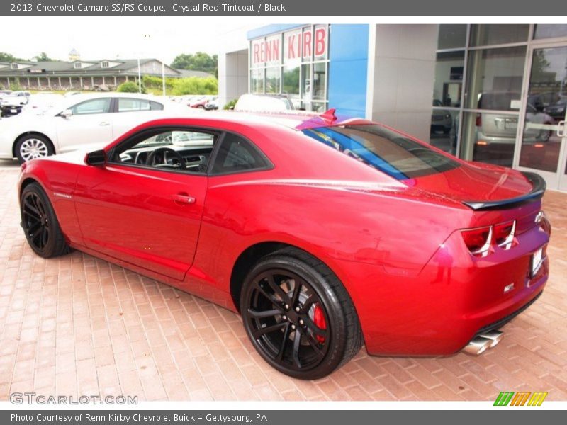 Crystal Red Tintcoat / Black 2013 Chevrolet Camaro SS/RS Coupe