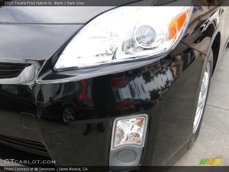 Black / Dark Gray 2010 Toyota Prius Hybrid III