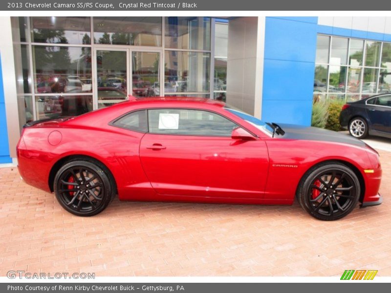 Crystal Red Tintcoat / Black 2013 Chevrolet Camaro SS/RS Coupe