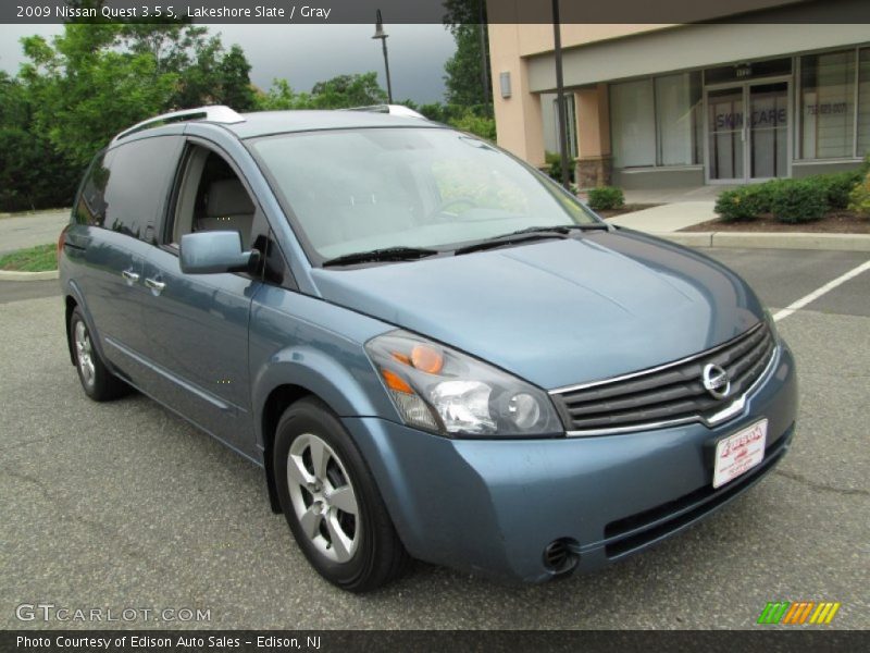 Lakeshore Slate / Gray 2009 Nissan Quest 3.5 S