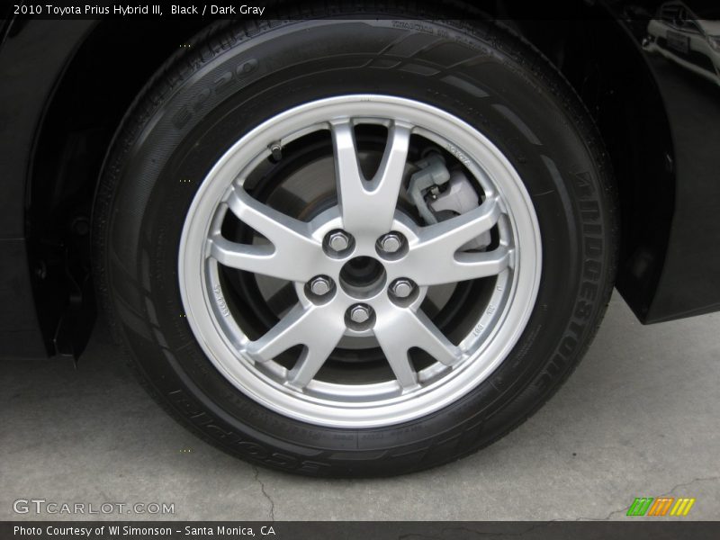 Black / Dark Gray 2010 Toyota Prius Hybrid III