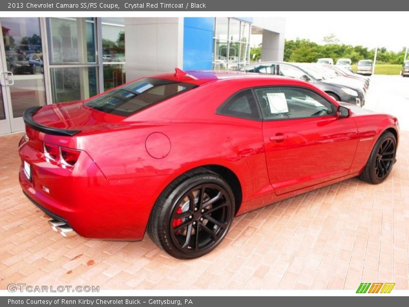Crystal Red Tintcoat / Black 2013 Chevrolet Camaro SS/RS Coupe