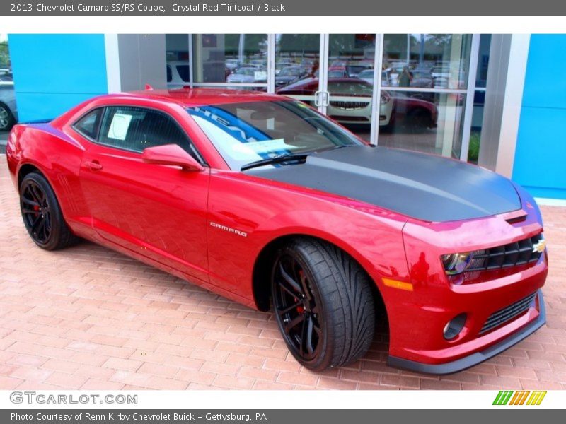Crystal Red Tintcoat / Black 2013 Chevrolet Camaro SS/RS Coupe