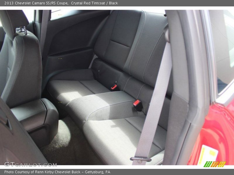 Rear Seat of 2013 Camaro SS/RS Coupe