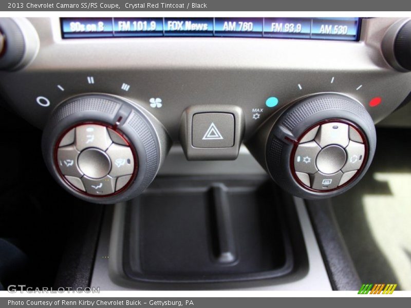 Controls of 2013 Camaro SS/RS Coupe