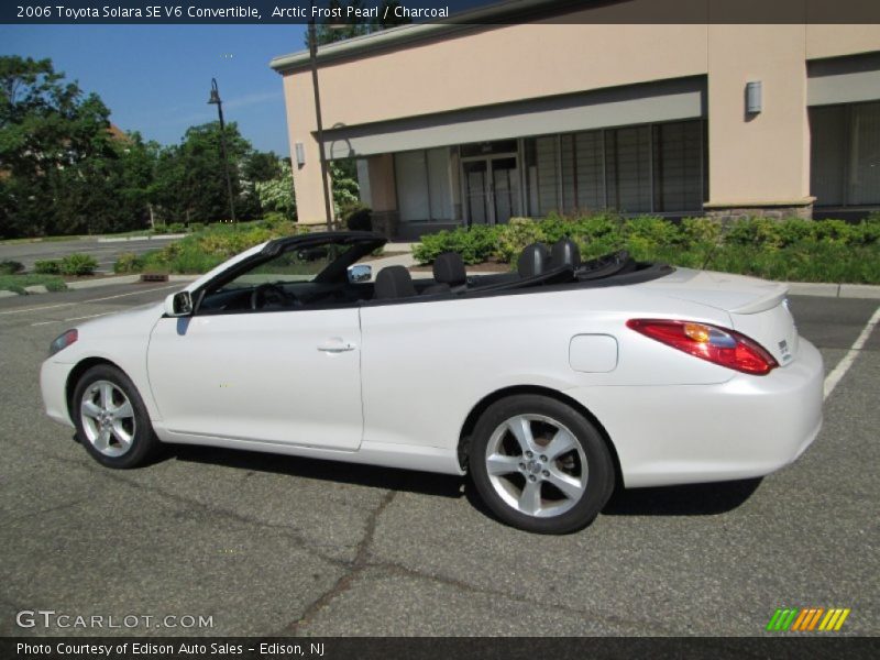 Arctic Frost Pearl / Charcoal 2006 Toyota Solara SE V6 Convertible