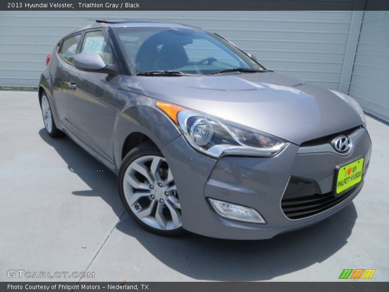 Triathlon Gray / Black 2013 Hyundai Veloster