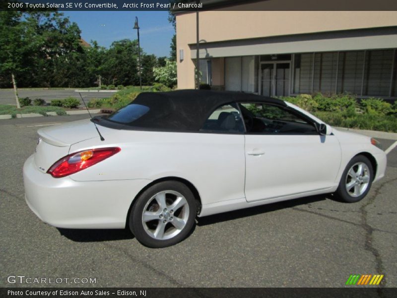 Arctic Frost Pearl / Charcoal 2006 Toyota Solara SE V6 Convertible