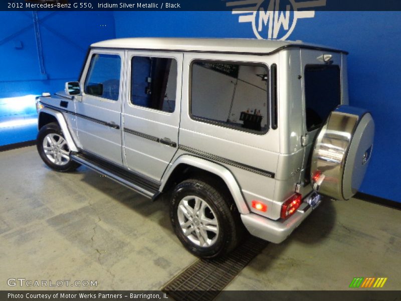 Iridium Silver Metallic / Black 2012 Mercedes-Benz G 550