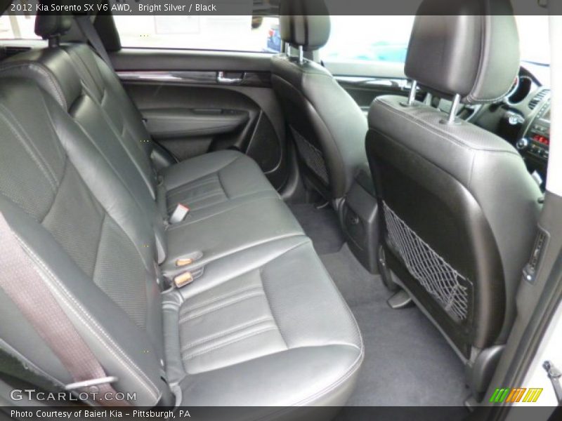 Rear Seat of 2012 Sorento SX V6 AWD