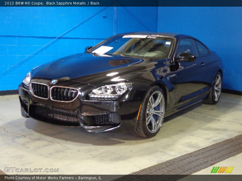 Black Sapphire Metallic / Black 2013 BMW M6 Coupe