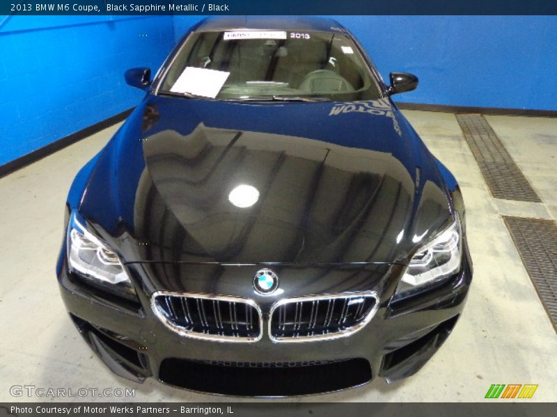 Black Sapphire Metallic / Black 2013 BMW M6 Coupe