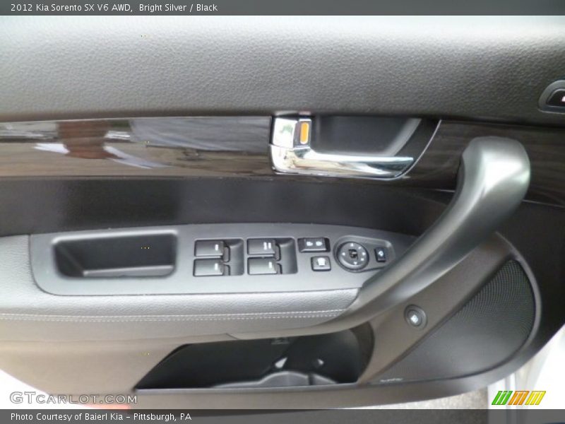 Controls of 2012 Sorento SX V6 AWD
