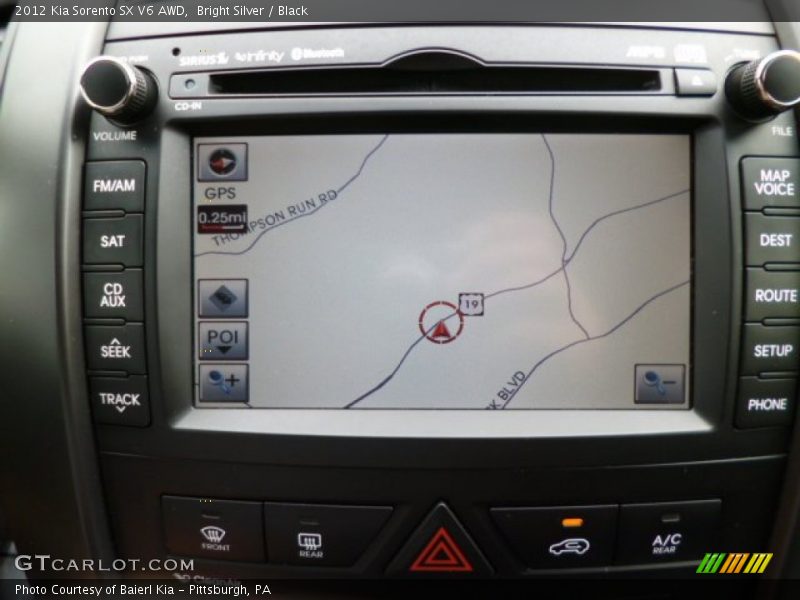 Navigation of 2012 Sorento SX V6 AWD