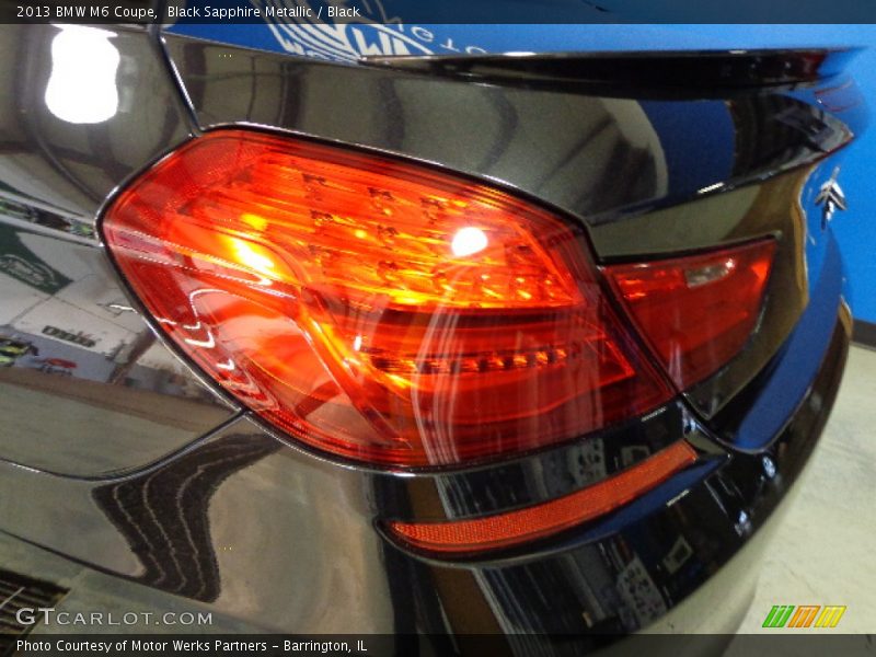 Black Sapphire Metallic / Black 2013 BMW M6 Coupe