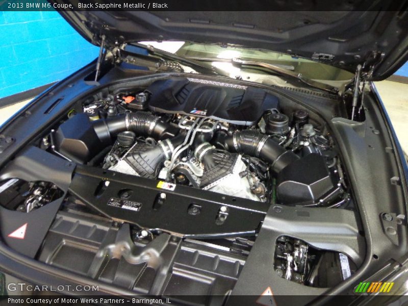  2013 M6 Coupe Engine - 4.4 Liter DI M TwinPower Turbocharged DOHC 32-Valve VVT V8