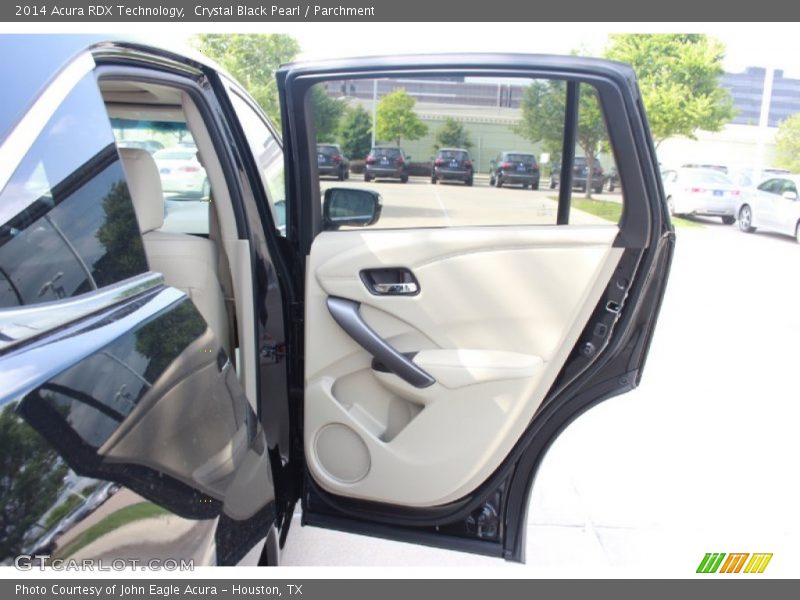 Crystal Black Pearl / Parchment 2014 Acura RDX Technology