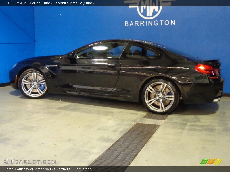 Black Sapphire Metallic / Black 2013 BMW M6 Coupe