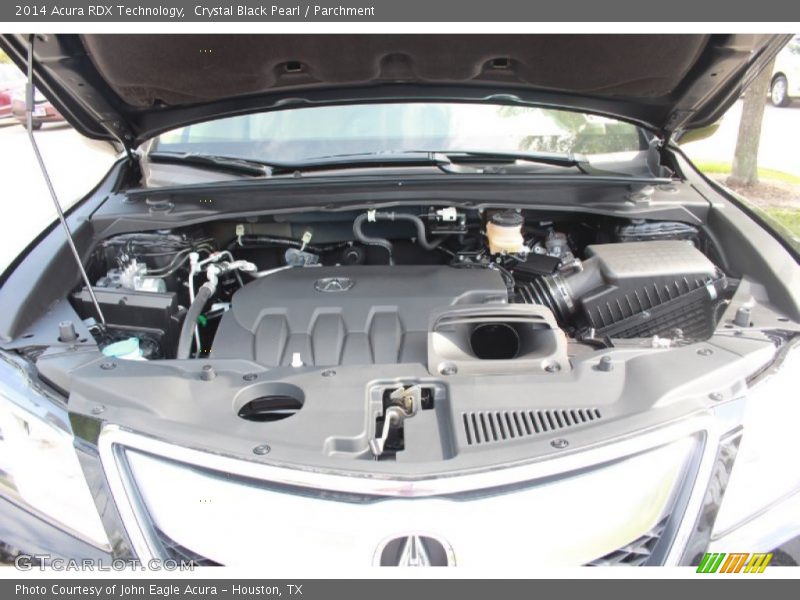 Crystal Black Pearl / Parchment 2014 Acura RDX Technology