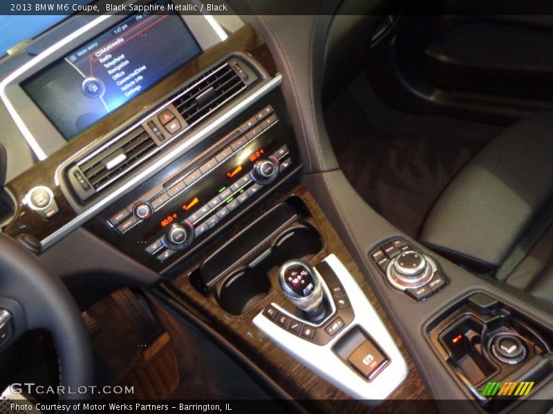 Controls of 2013 M6 Coupe