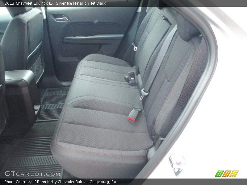 Silver Ice Metallic / Jet Black 2013 Chevrolet Equinox LS