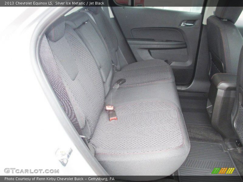 Silver Ice Metallic / Jet Black 2013 Chevrolet Equinox LS