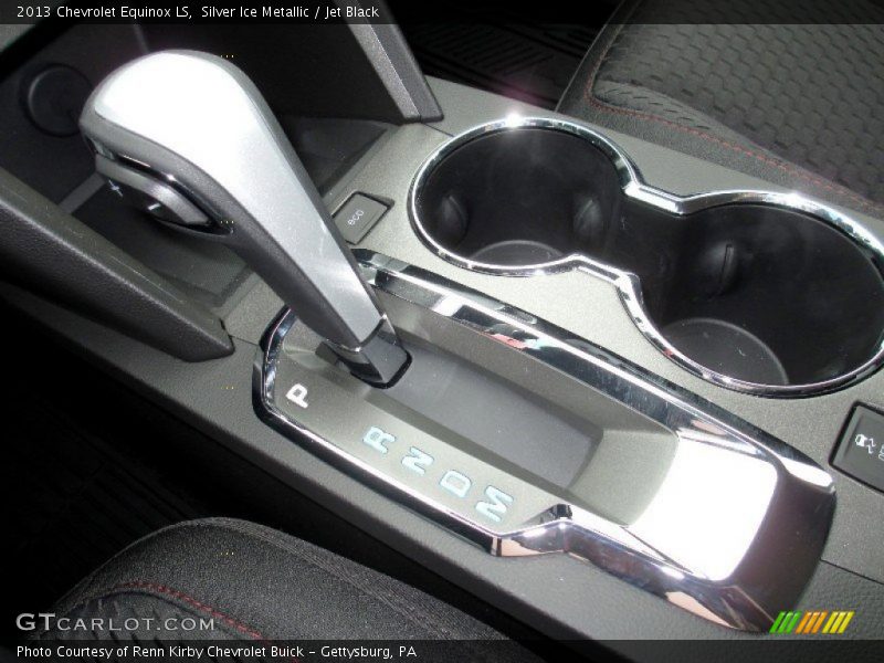 Silver Ice Metallic / Jet Black 2013 Chevrolet Equinox LS